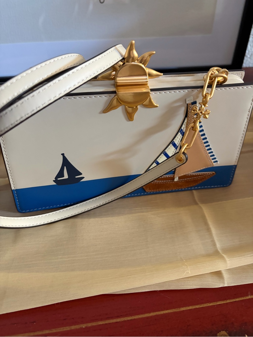 Tory Burch - Sailboat Crossbody Bag - Picture 2 of 7